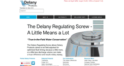 Desktop Screenshot of delanyproducts.com